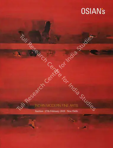 Osians (Auction House) and Neville Tuli (Curator). Indian Modern Fine Arts. 27 February 2019, New Delhi | Auction Catalogue | EconomicsArt | 00862303
