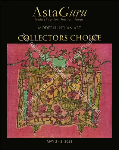 Asta Guru (Auction House). Modern Indian Art - Collectors Choice. 03 May 2022, Online | Auction Catalogue | EconomicsArt | 00862425