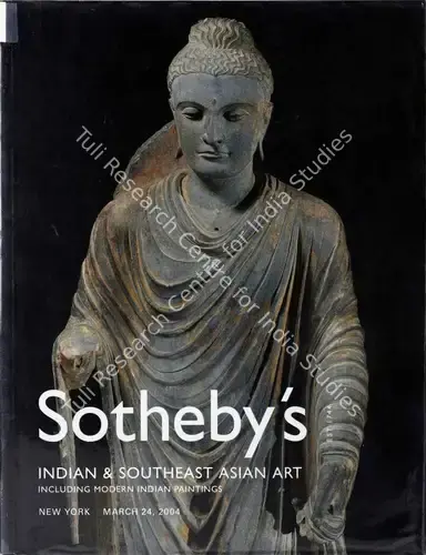 Sotheby's (Auction House). Indian and Southeast Asian Art - Including Modern Indian Paintings. 24 March 2004, New York | Auction Catalogue | EconomicsArt | 00861904