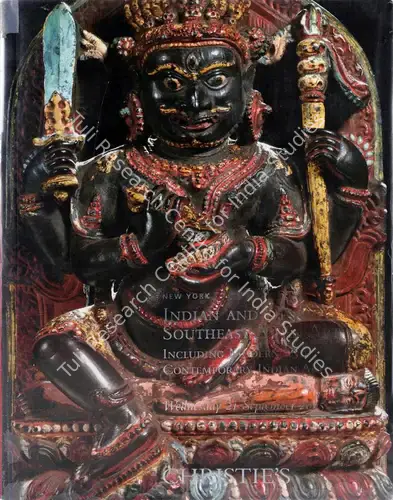 Christie's (Auction House). Indian and Southeast Asian Art - Including Modern and Contemporary Indian Art. 21 September 2005, New York | Auction Catalogue | EconomicsArt | 00861925