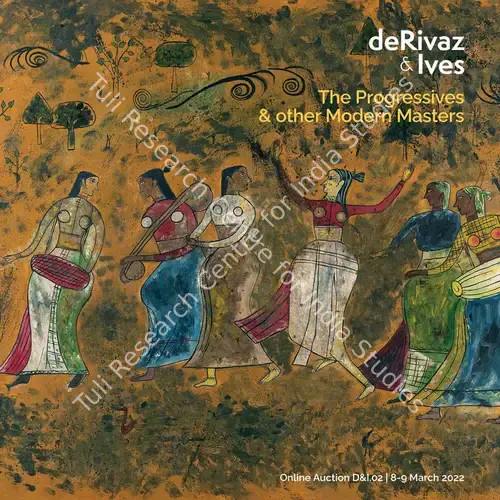 deRivaz & Ives (Auction House) and Neville Tuli (Curator). The Progressives & Other Modern Masters. 09 March 2022, Online | Auction Catalogue | EconomicsArt | 00862417
