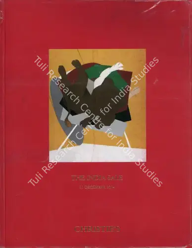 Christie's (Auction House). The India Sale. 11 December 2014, Mumbai | Auction Catalogue | EconomicsArt | 00862193