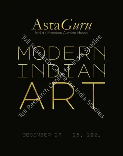 Asta Guru (Auction House). Modern Indian Art. 28 December 2021, Online | Auction Catalogue | EconomicsArt | 00862411