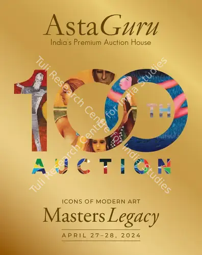 Asta Guru (Auction House). Masters Legacy. 28 April 2024, Mumbai | Auction Catalogue | EconomicsArt | 00862518