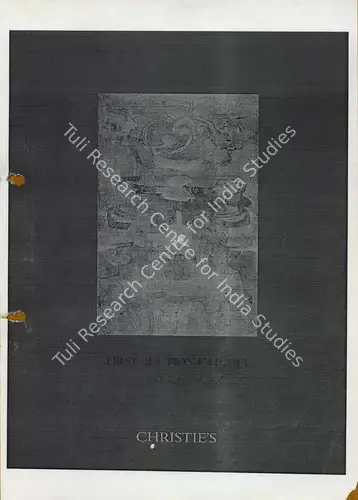 Christie's (Auction House). South Asian Art. 19 December 2013, Mumbai | Auction Catalogue | EconomicsArt | 00862163