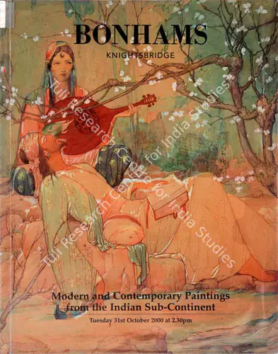 Bonhams (Auction House). Modern and Contemporary Paintings from the Indian Sub-Continent. 31 October 2000, London | Auction Catalogue | EconomicsArt | 00861868