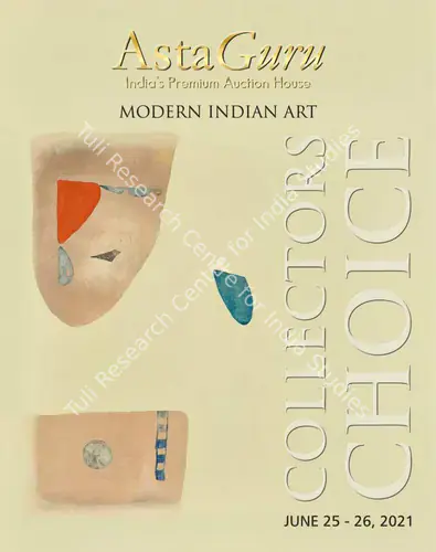 Asta Guru (Auction House). Collectors Choice - Modern Indian Art. 26 June 2021, Online | Auction Catalogue | EconomicsArt | 00862386