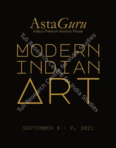 Asta Guru (Auction House). Modern Indian Art. 09 September 2021, Online | Auction Catalogue | EconomicsArt | 00862390