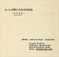 Scripts & Screenplays