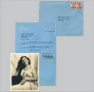 Fan Mail and related Letters, autographed Documents, etc