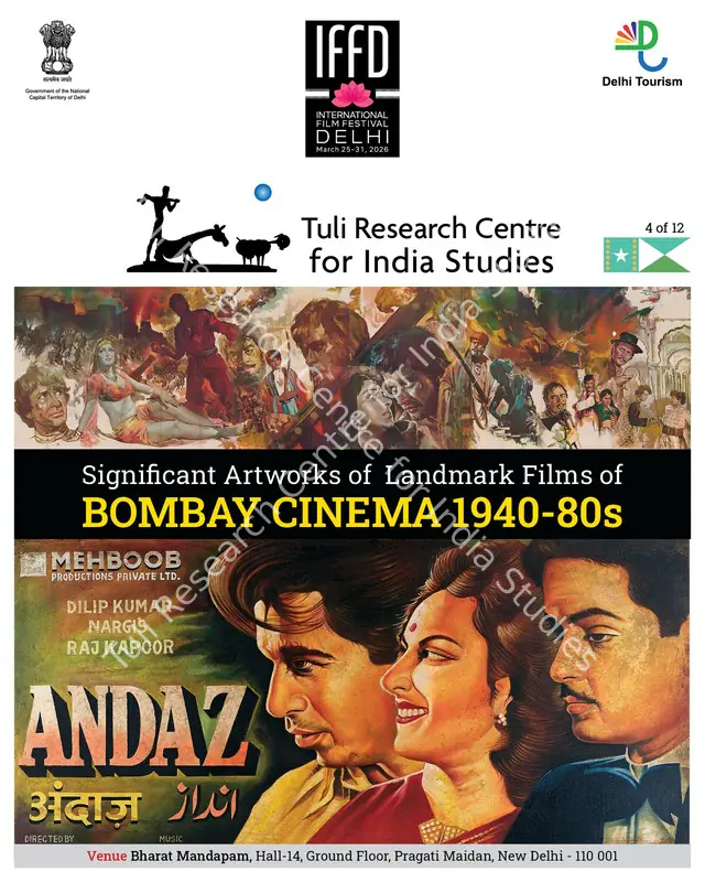 Significant Artworks of Landmark Films of Bombay Cinema | 1940-80s
