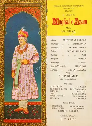 Asif, K. (Producer), Mughal E Azam, 1960 | Song-Synopsis Booklet | CinemaEducation | 00779108