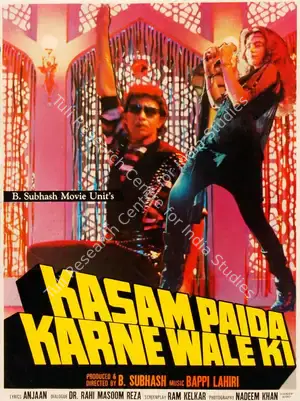 Subhash, B. (Producer), Kasam Paida Karne Wale Ki, 1984 | Song-Synopsis Booklet | CinemaEducation | 00865377