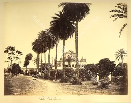 Baker, William (Photographer). La Martiniere, Lucknow. Albumen print pasted on mount, c.1865 | Antiquarian Photograph | Photography | 00115103