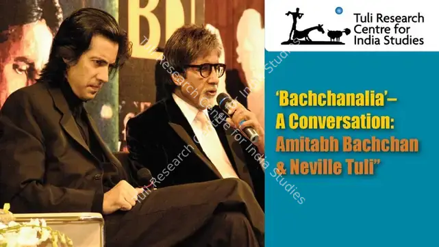 Tuli Research Centre for India Studies (Editor). "Bachchanalia Book Launch" – A Conversation: Amitabh Bachchan & Neville Tuli, 02 January 2009 | In-house Video | CinemaEducation | 00876590