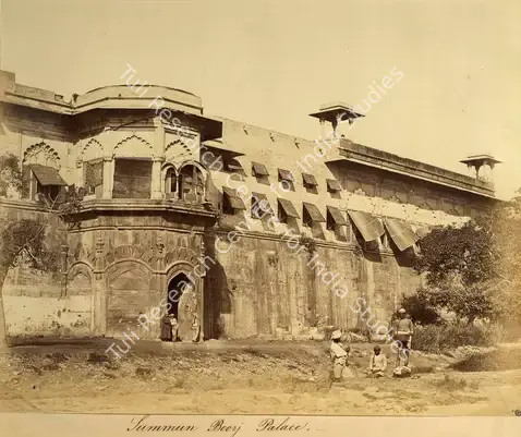 Beato, Felice (Photographer). Summun Boorj Palace, Agra Fort - India after Mutiny. Albumen print hinged on thin paper, 1858-1859 | Antiquarian Photograph | Photography | 00116302