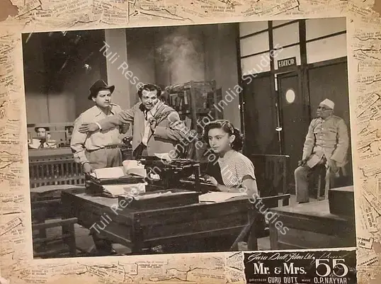 Murthy, V.K. (Cinematographer), Mr And Mrs 55, 1955 | Lobby Card | CinemaEducation | 00141600