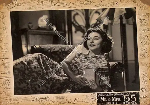 Murthy, V.K. (Cinematographer), Mr And Mrs 55, 1955 | Lobby Card | CinemaEducation | 00141602
