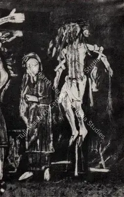 Souza, F.N. (Artist). Crucifixion (Detail). 1963 | Art Heritage 6, 1986-1987 | Painting | FineArts | 00530208