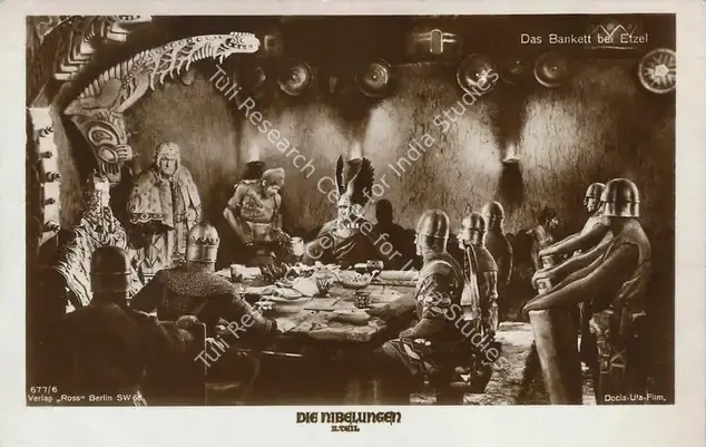 Wagner, Fritz Arno (Producer), Die Nibelungen: Kriemhild's Revenge, 1924 | Postcard | CinemaEducation | 00795497