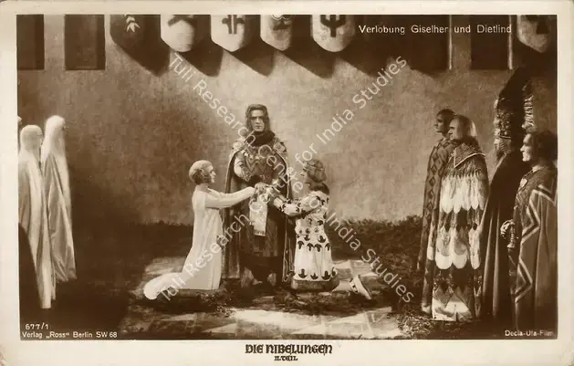 Wagner, Fritz Arno (Producer), Die Nibelungen: Kriemhild's Revenge, 1924 | Postcard | CinemaEducation | 00795519