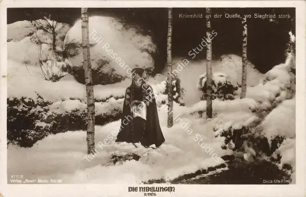 Wagner, Fritz Arno (Producer), Die Nibelungen: Kriemhild's Revenge, 1924 | Postcard | CinemaEducation | 00795493