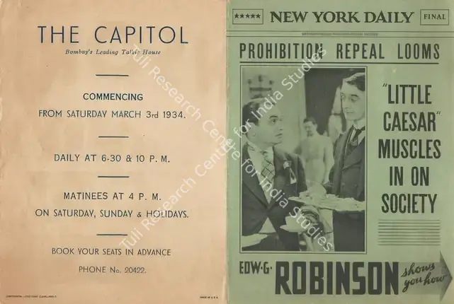 Ruth, Roy Del (Director), The Little Giant, 1933 | Handbill | CinemaEducation | 00894340
