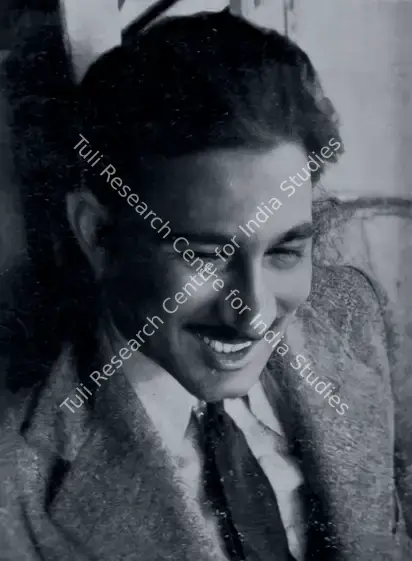 Unknown (Photographer). Khwaja Ahmad Abbas. c. 1939 | Photographic Still | CinemaEducation | 00881993