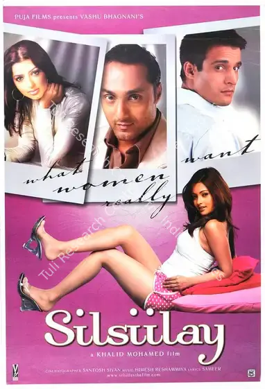 Bhagnani, Vashu (Producer), Silsiilay, 2005 | Full Sheet Poster | CinemaEducation | 00770030