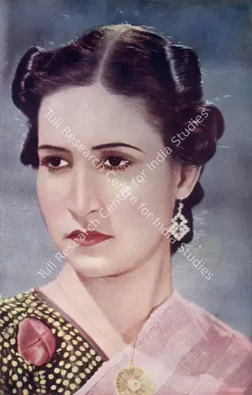 Neroy, D.B. (Artist), Jamuna | Oleograph, August 1942, Filmindia, August 1942 | CinemaEducation | 00858379