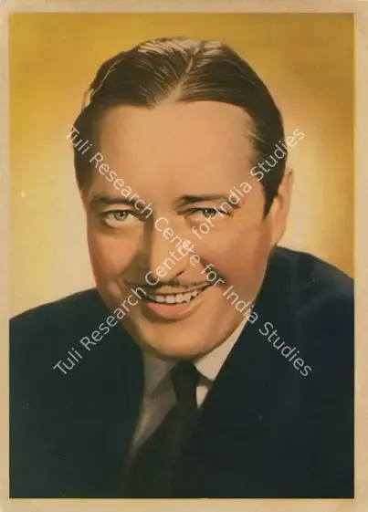 Nestle (Sponsor), Stars of the Silver Screen: Edmund Lowe | Trading Card, 1930s | CinemaEducation | 00800335