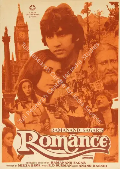 Sagar, Ramanand (Producer), Romance, 1983 | Song-Synopsis Booklet | CinemaEducation | 00779518