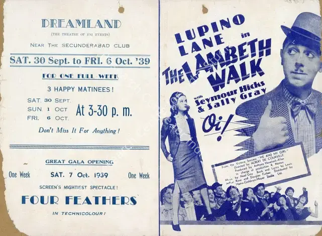 Courville, Albert De (Director), The Lambeth Walk, 1939 | Handbill | CinemaEducation | 00894004