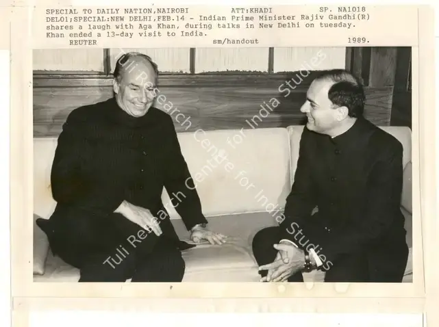 Malhotra, Sunil (Photographer). Special To Daily Nation, Nairobi Att: Khadi Sp. Na1018 Del01; Special: New Delhi, Feb. 14. Photographic Print, 1989 | Contemporary Photograph | Photography | 00114818