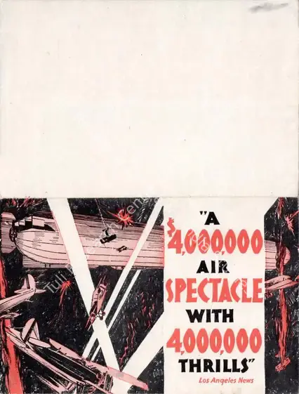 Hughes, Howard (Producer), Hell's Angels, 1930 | Handbill | CinemaEducation | 00893900