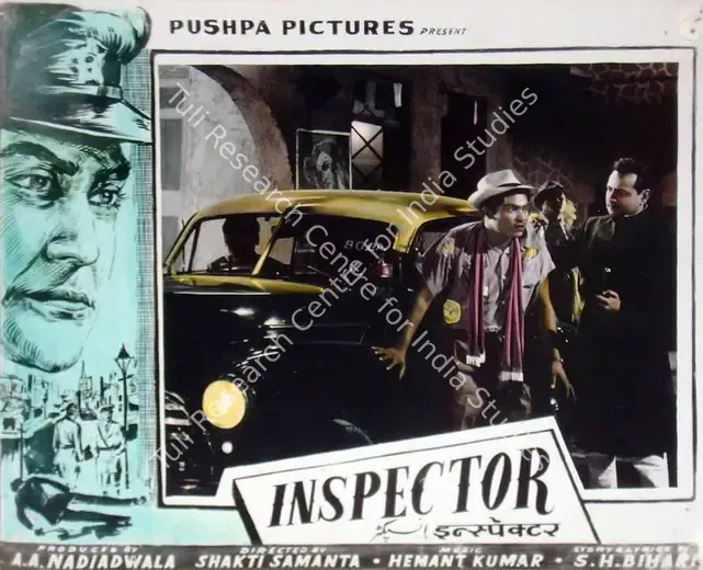 Nadiadwala, A.A. (Producer), Inspector, 1956 | Lobby Card | CinemaEducation | 00817789