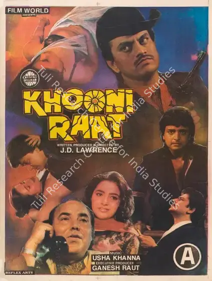 Lawrence, J.D. (Producer), Khooni Raat, 1991 | Full Sheet Poster | CinemaEducation | 00767666