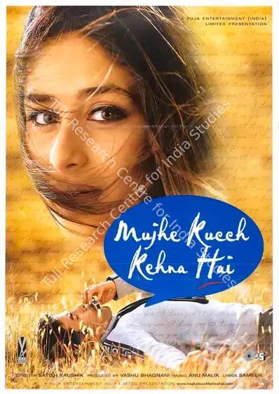 Bhagnani, Vashu (Producer), Mujhe Kuch Kehna Hai, 2001 | Full Sheet Poster | CinemaEducation | 00769132