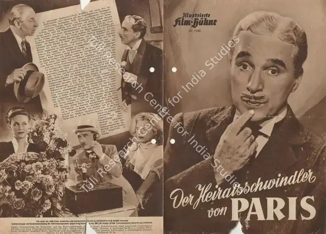 Chaplin, Charlie (Producer), Monsieur Verdoux, 1947 | Film Advertisement | CinemaEducation | 00794974