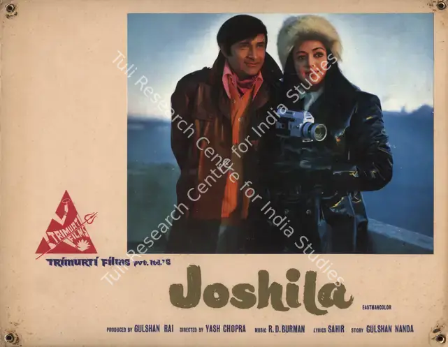 Mistry, Fali (Cinematographer), Joshila, 1973 | Photographic Still Mounted on Lobby Card | CinemaEducation | 00765142