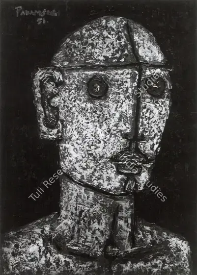 Padamsee, Akbar (Artist). Prophet. Oil on Board, 1951 | Marg, December 2022 - March 2023 | Painting | FineArts | 00675484