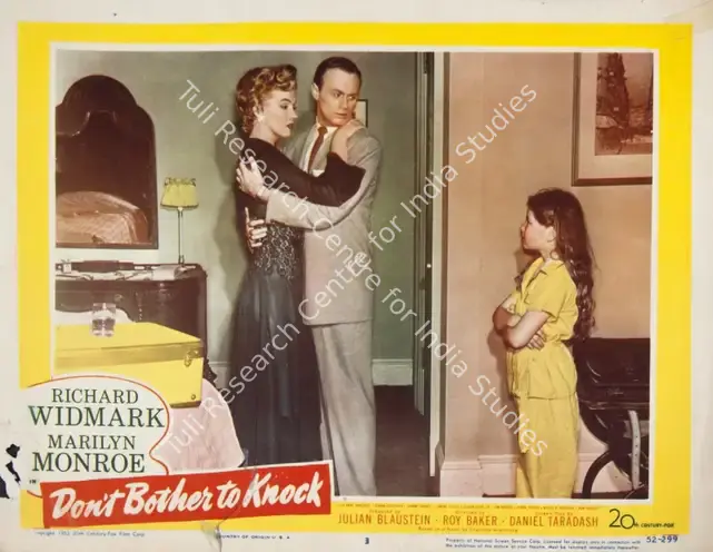 Baker, Roy Ward (Director), Don't Bother to Knock, 1952 | Lobby card | CinemaEducation | 00789480