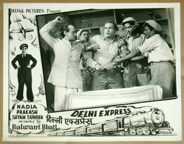 Bhatt, Balwant (Director), Delhi Express, 1949 | Lobby Card | CinemaEducation | 00811443