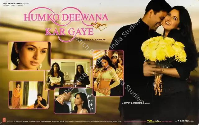 Sivaraman, Vikas (Cinematographer), Humko Deewana Kar Gaye, 2006 | Lobby Card | CinemaEducation | 00784993