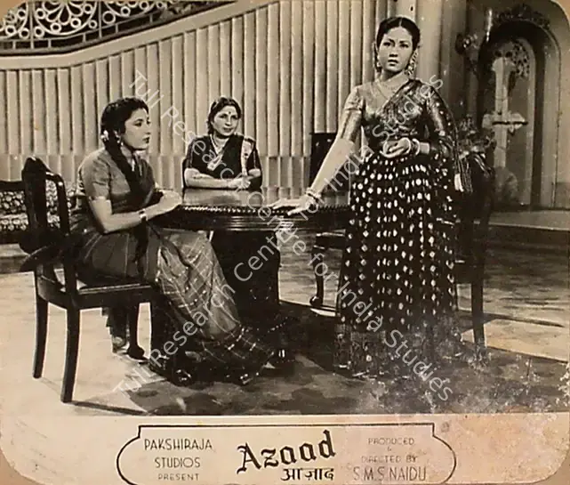 Naidu, S.M. Sriramulu (Producer), Azaad, 1955 | Lobby Card | CinemaEducation | 00809838