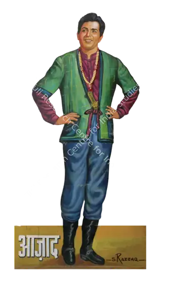 Razzaq, S. (Artist), Azaad, 1955 | Original Artwork | CinemaEducation | 00457455