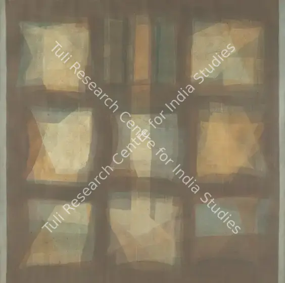 Pushkale, Manish (Artist). Neel-Padm. Oil on canvas, 2005 | Painting | FineArts | 00603277