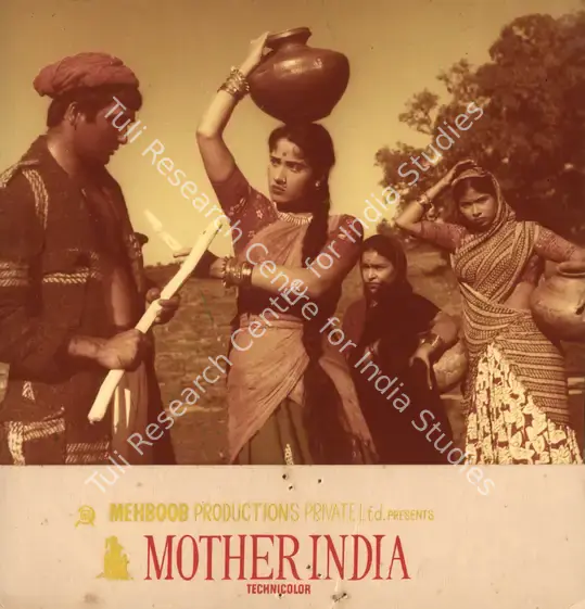 Irani, Faredoon A. (Cinematographer), Mother India, 1957 | Photographic Still Mounted on Lobby Card | CinemaEducation | 00765346