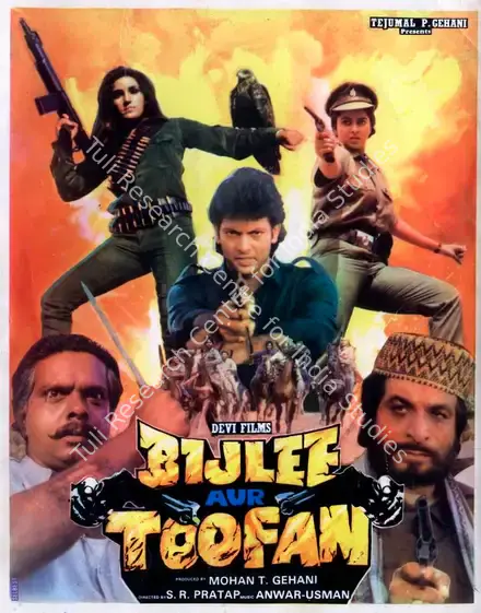 Gehani, Mohan T. (Producer), Bijlee Aur Toofan, 1988 | Song-Synopsis Booklet | CinemaEducation | 00863543