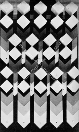Sutez, Miroslav (Artist). City 2. Collage of mobile objects, 1970 | Lalit Kala Contemporary, April-September 1971 | Collage | FineArts | 00535241